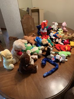 31 stuffed animals
