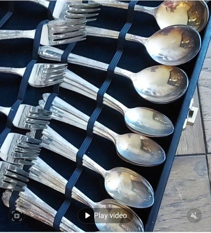 Silver plated Dinerware