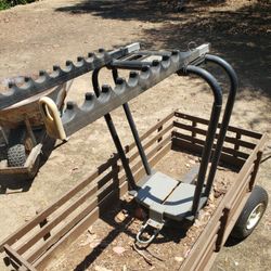 Soft ride Hitch Receiver Bike Rack