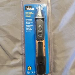 Ideal 50V-1000V Non-Contact Tester With Flashlight - NEW