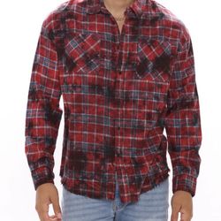 Here And Now Long Sleeve Flannel Top