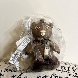 Coach Collectible Bear Bag Charm In Signature Canvas