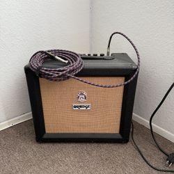 Orange Amplifiers Crush 35RT 35W 1x10 Guitar Combo Amp Black