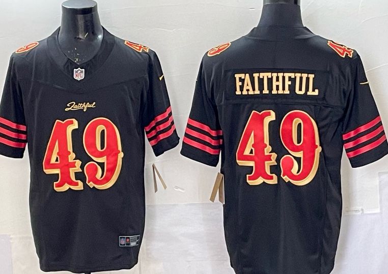 49ers #49 Faithful special Edition Rivalries Jerseys