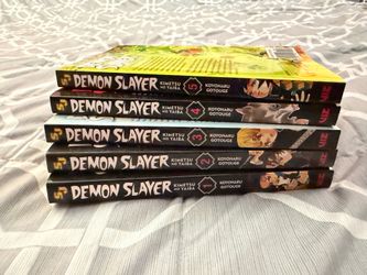 Demon Slayer Manga Volumes 1–5