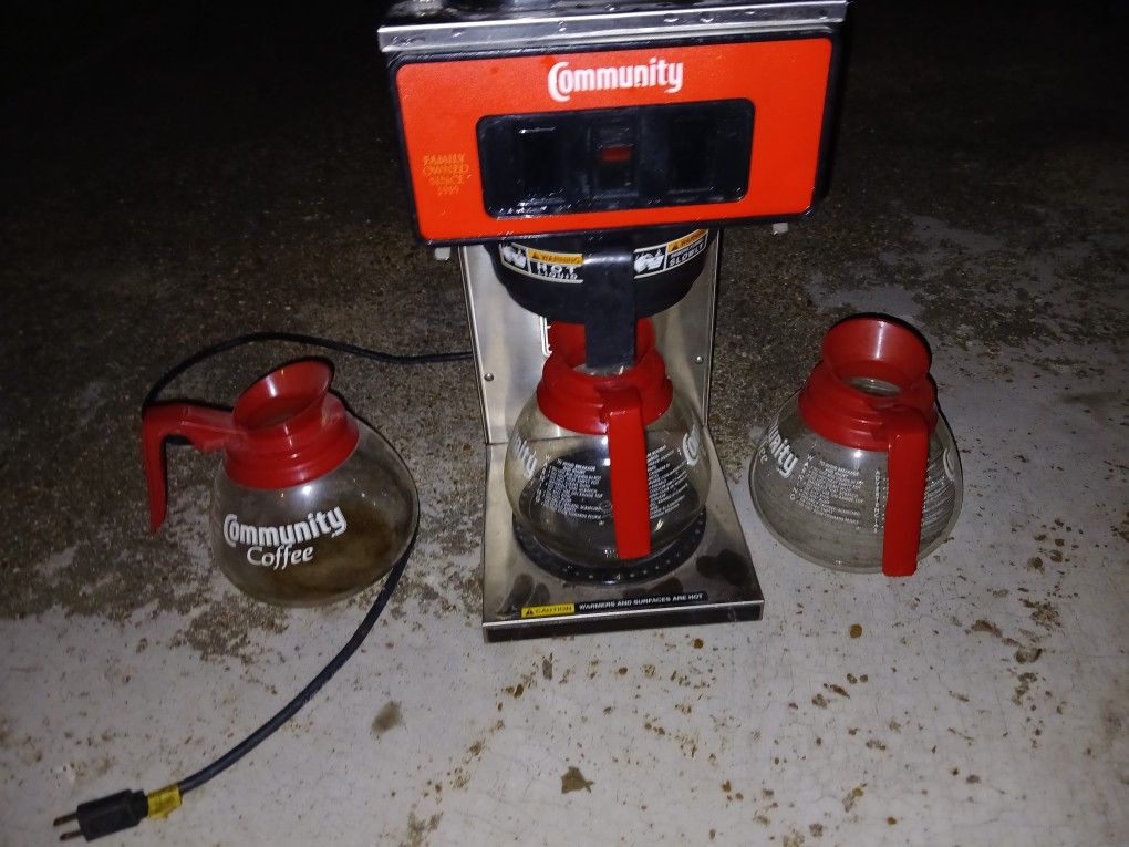 Community Bunn Restaurant Cofee Maker