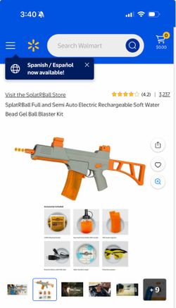 Custom gel blaster