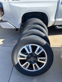 Toyota rims and tires