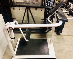 Hydraulic butt lift & Elliptical exercise machine