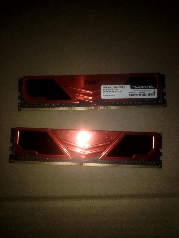 8GB Ram Sticks