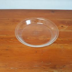 Vintage Clear Glass Pyrex Pie Plate Pan