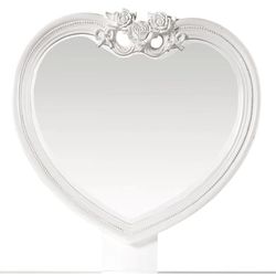 Rooms to Go Disney Princess Fairytale White Heart Mirror
