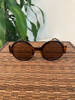 Round Acetate Sunglasses
