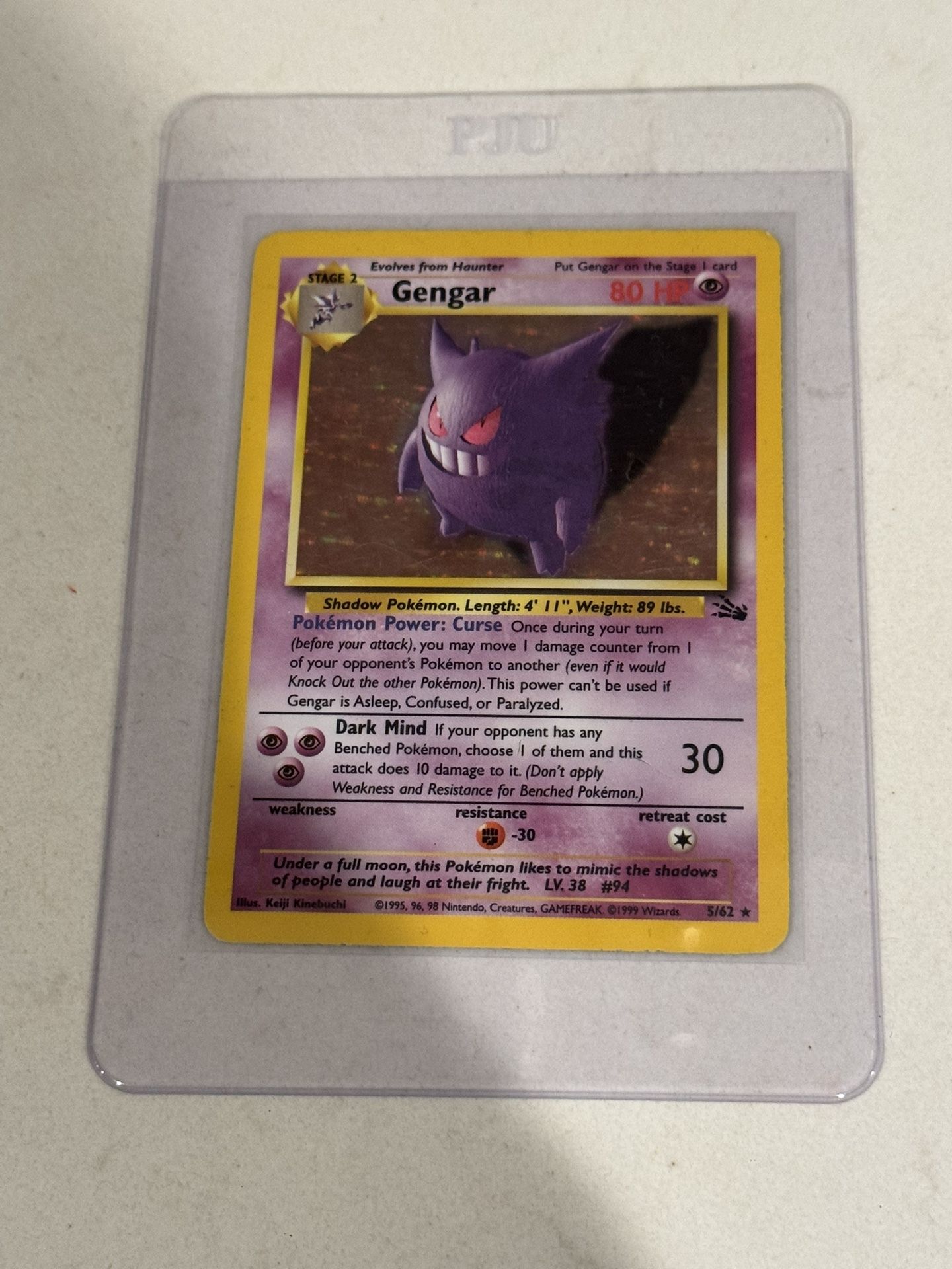 Fossil Gengar!!