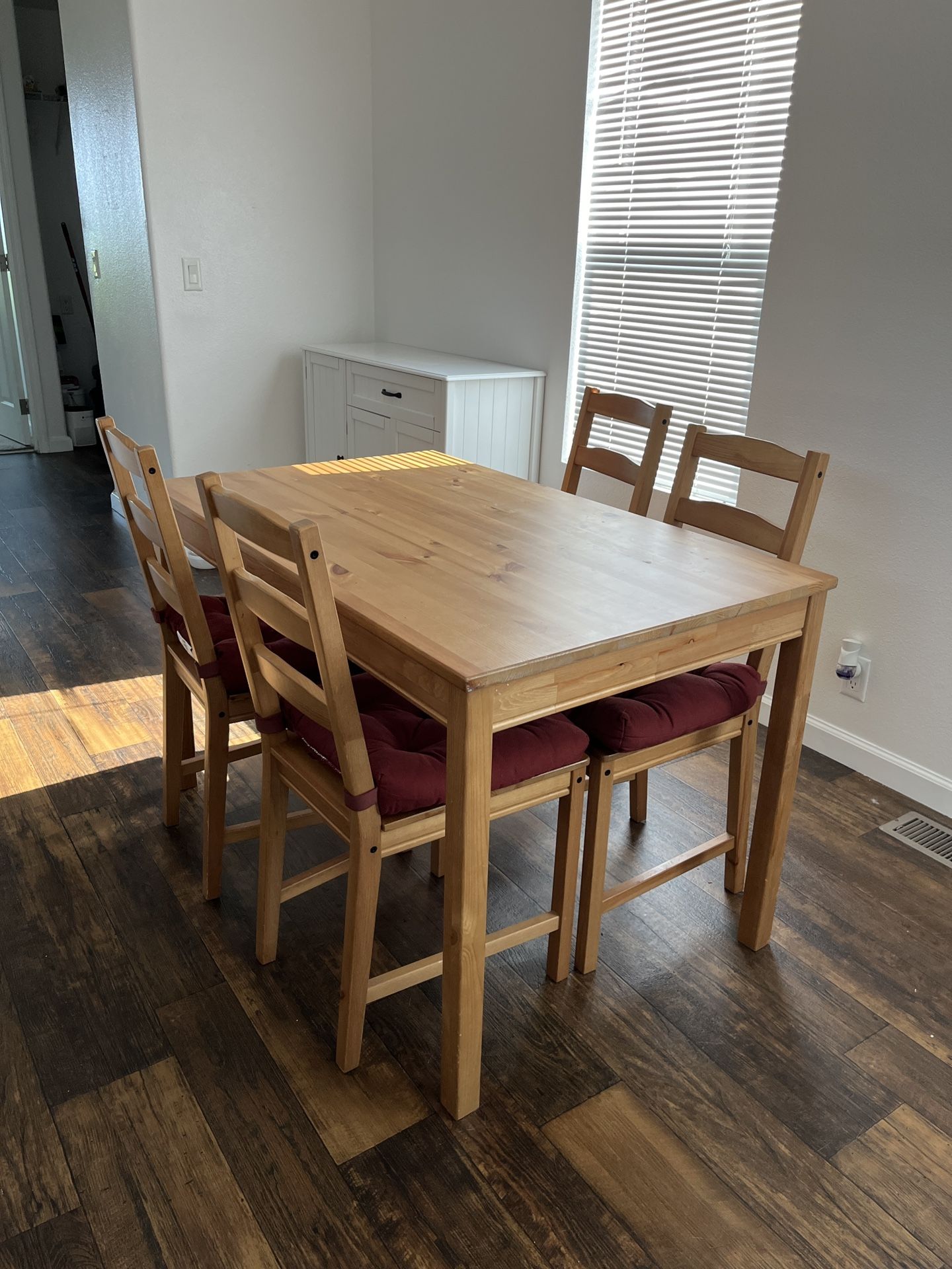 Small Wooden Dining Table 