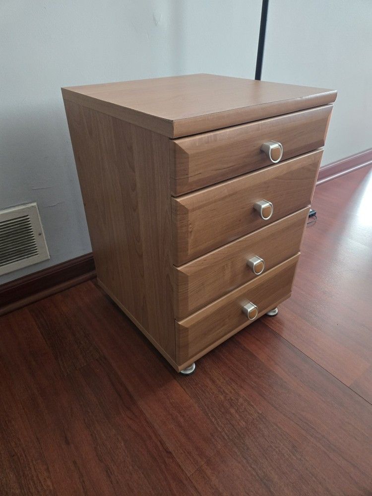 4 Drawer Storage Cabinet