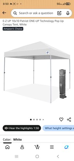 Canopy 10'x 10'