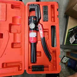 Pittsburgh Hydraulic Wire Crimping Tool.