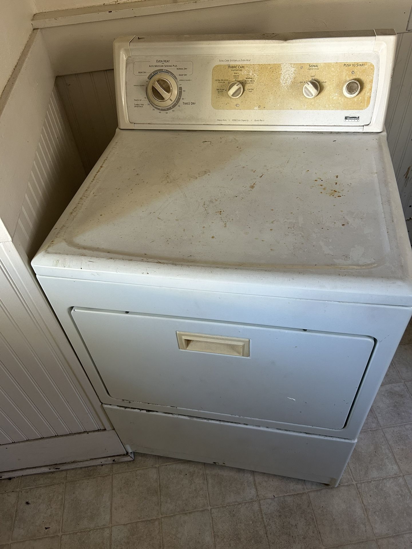 Kenmore Elite Dryer