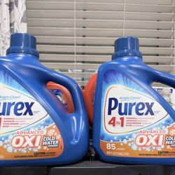 PUREX 4 IN 1 ADVANCED OXI 128 FL OZ $9.00 EACH 
