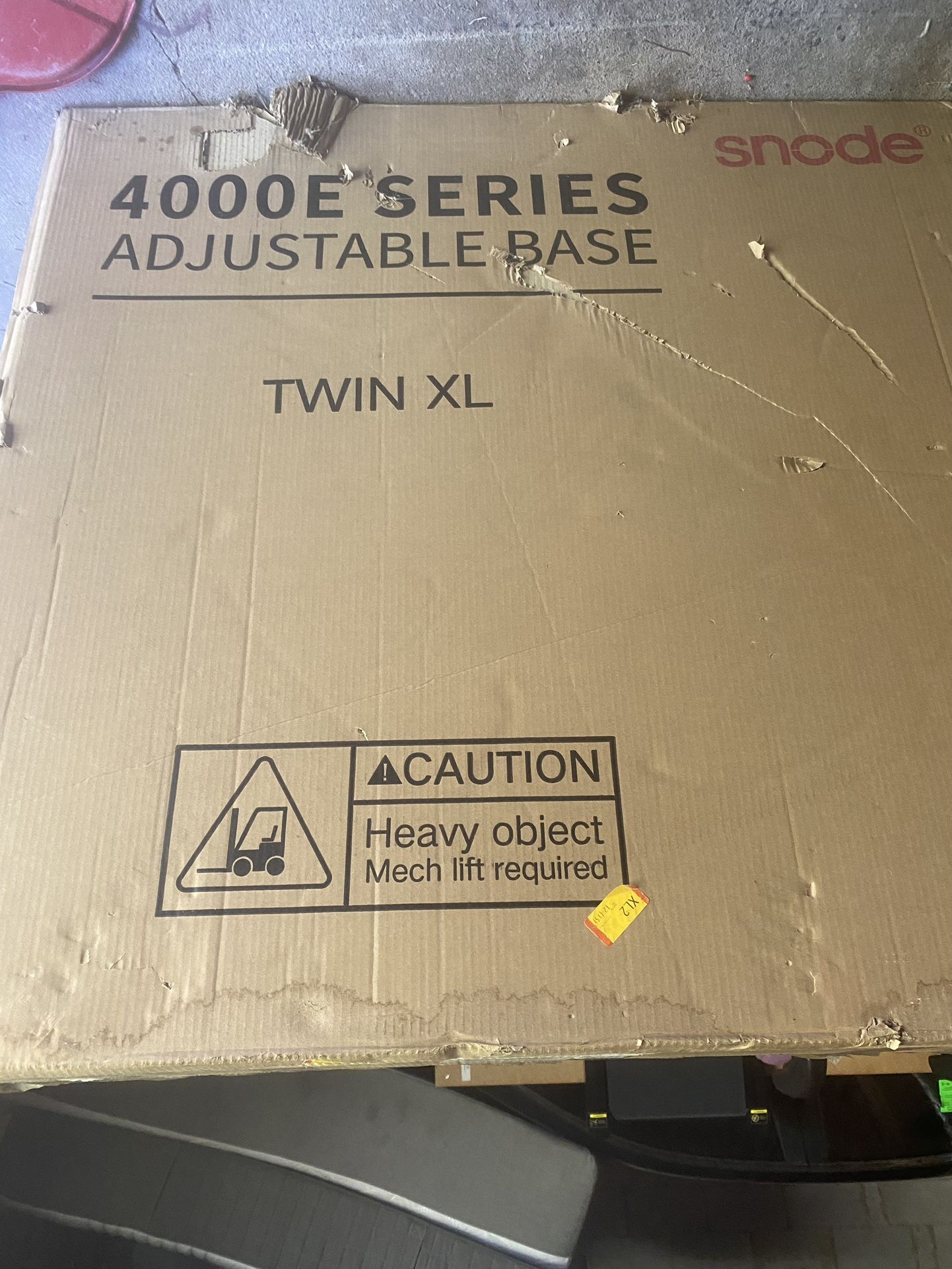 Snode 4000e series adjustable base twin xl