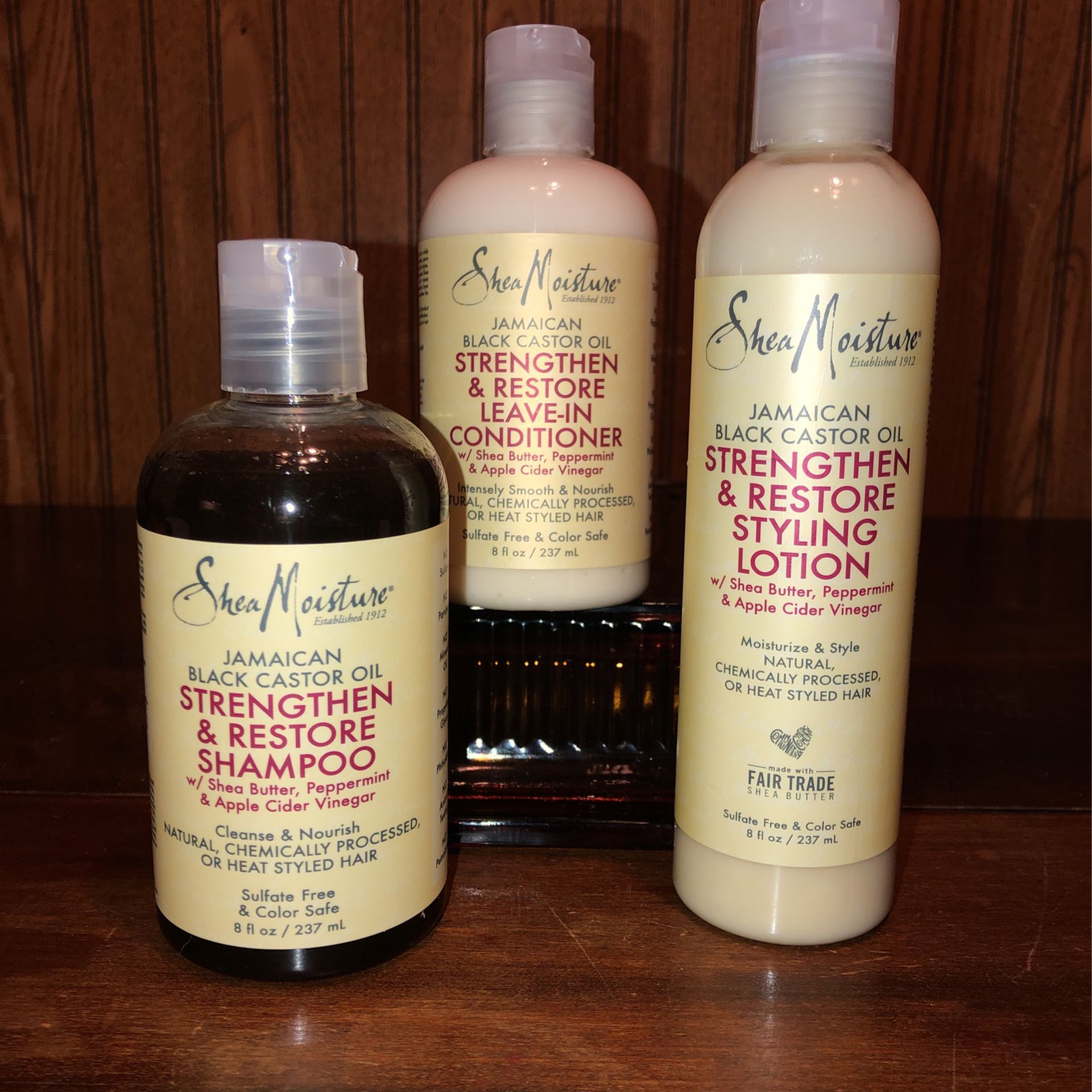 All Brand New!!! 🔘 Shea Moisture brand Hair Care - Jamaican Black Castor Oil (((PENDING PICK UP TODAY 4-5pm)))