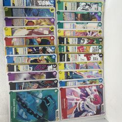 One Piece Tcg 22 Card Bundle Vol 3