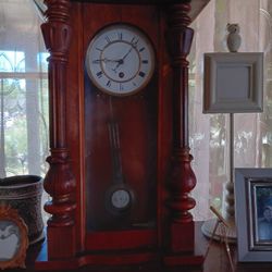 Antique Pendulum DESK Clock