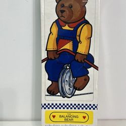 1986 Ernest The Balancing Bear toy - Original Box