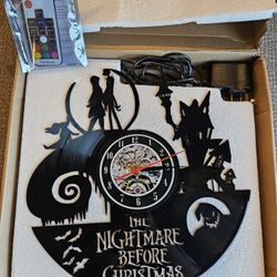 Nightmare Before Christmas Clock