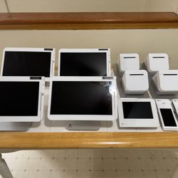 Clover POS Bundle – 4 Solo Stations + 1 Mini + 2 Flex – Full Setup