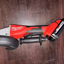 Milwaukee M18 Brushless Grinder With 3.0 High Output Battery Like New