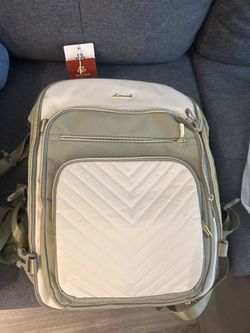 LOVEVOOK Quilted Backpack - Brand New (Light Gray)