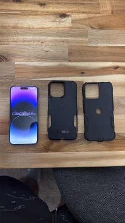 iPhone 14 Pro Max Unlocked w/Otterbox Case