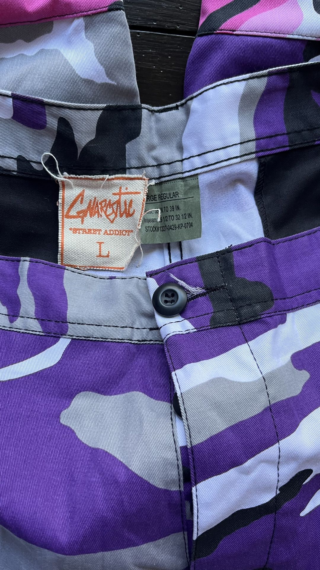 NWOT Gnarcotic Camo Pants