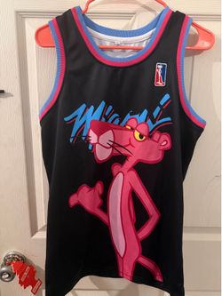 size s pink panther jersey