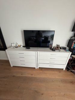 White dresser 2x