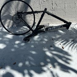 Bike Frame And Wheel