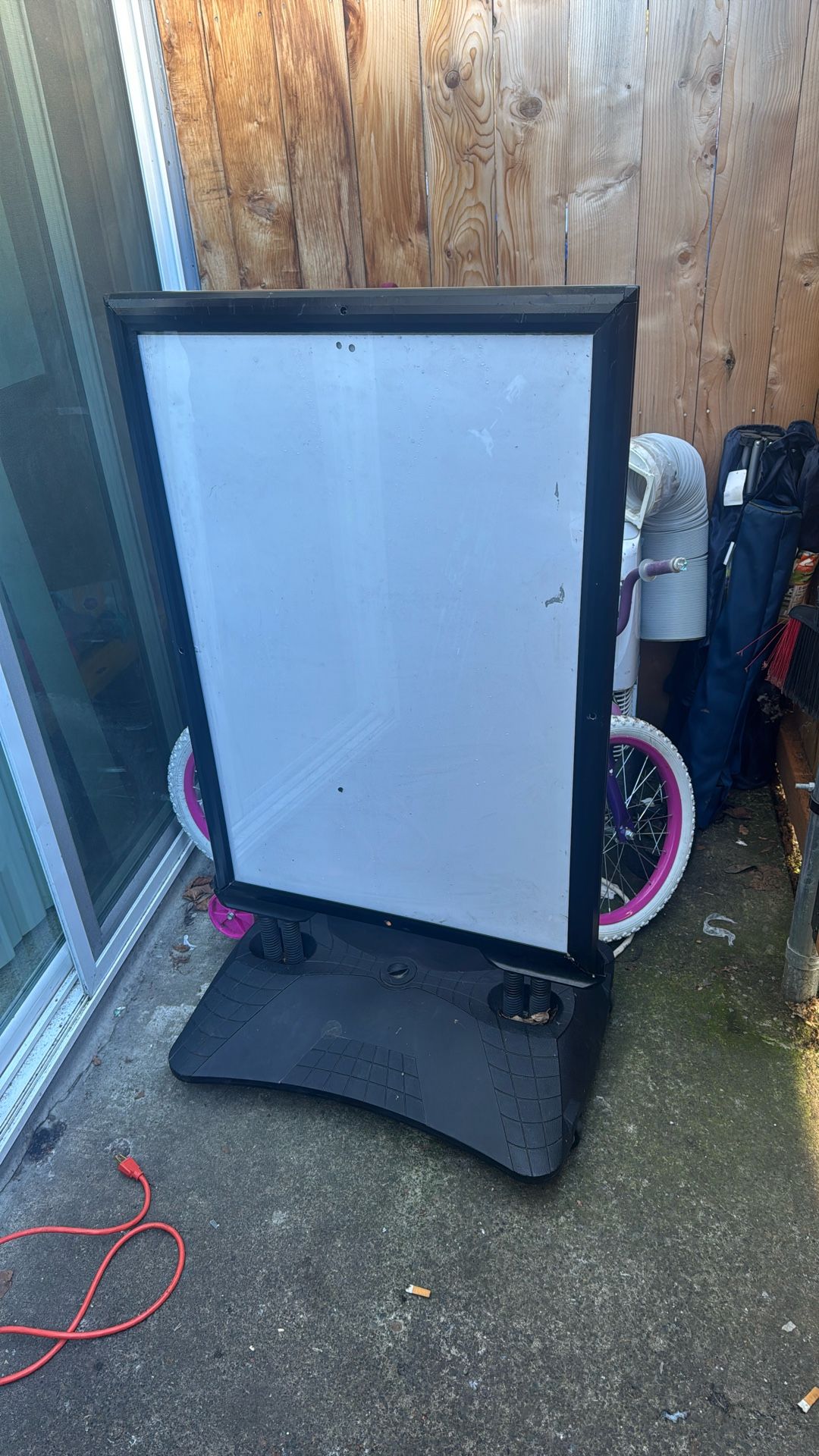 Wind Pro Sidewalk Sign Holder