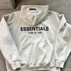 Light Oatmeal Essentials Hoodie 