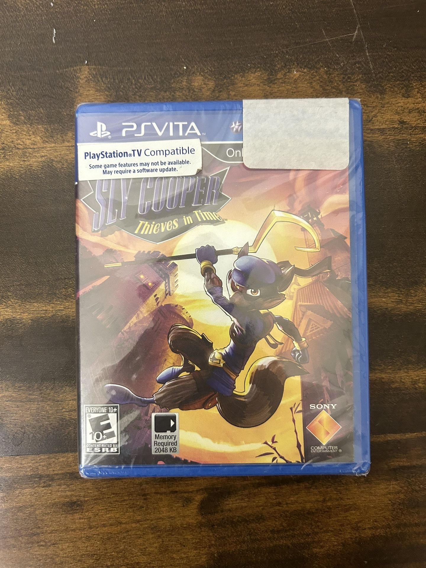 PlayStation Psvita Sly Cooper Thieves In Time Brand New Sealed