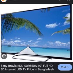 Sony 60” TV 