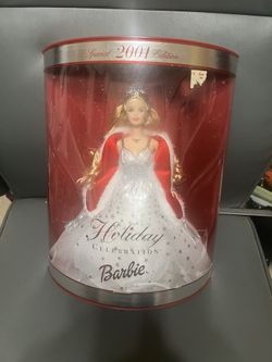 New Holiday Barbie 2001
