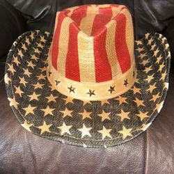 Patriotic Cowboy Hat By Gold Coast Sunwear