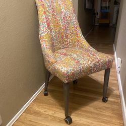 Versatile Upholstered Chair - $15