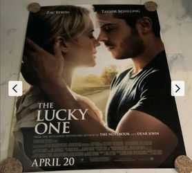 The Lucky One Zac Efron Bus Shelter Poster Approx 48x70