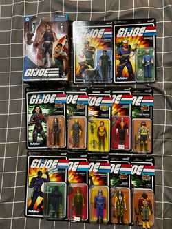 45 Modern GI Joe Figures Super Seven