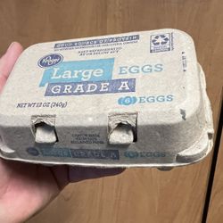 6 eggs 