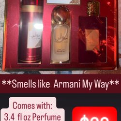 Woman’s Perfume Set