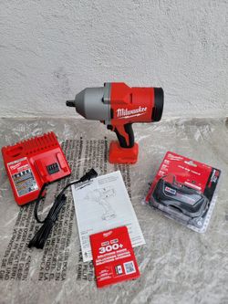 Milwaukee Kit  1/2" Impact Wrench Brushless High Torque  + Battery 5.0ah M18